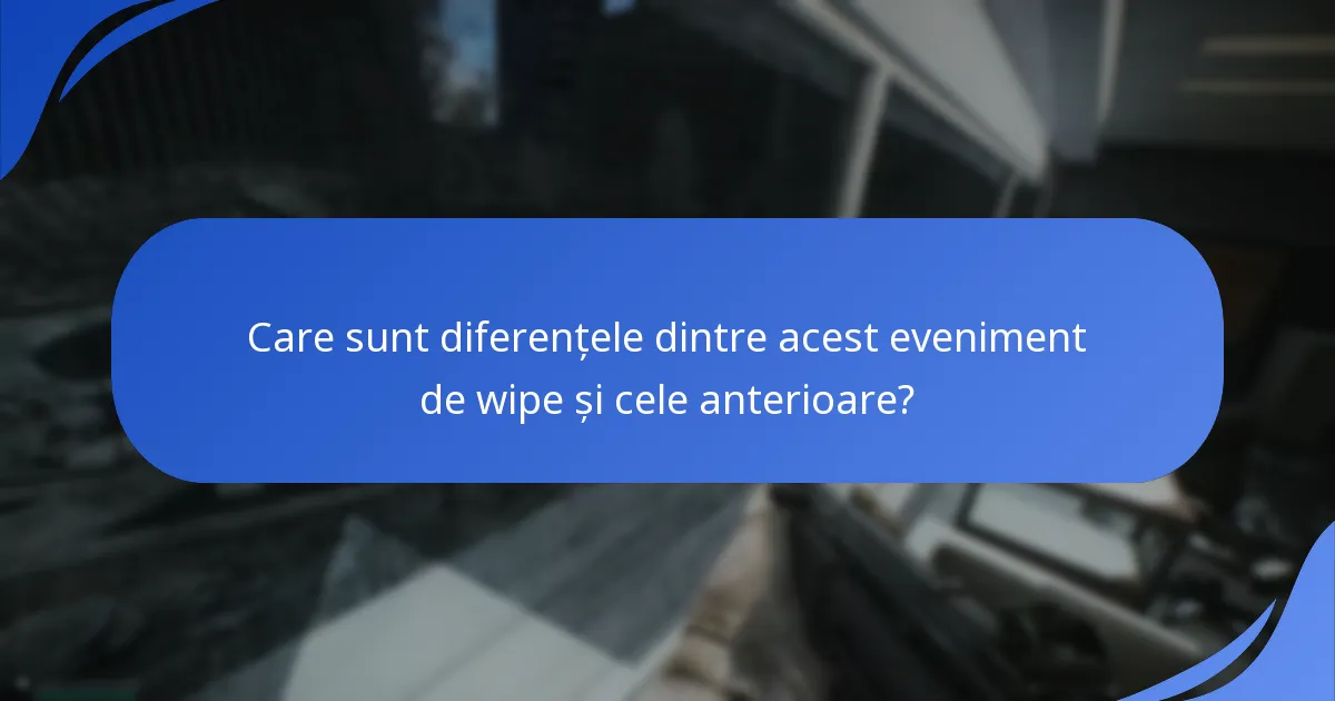 Ce părere au jucătorii despre recompensele din evenimentul de wipe?